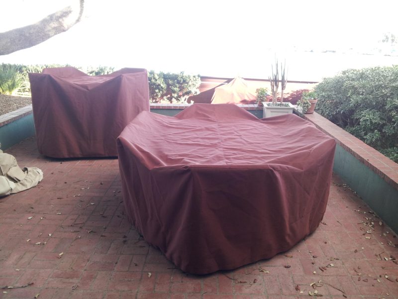 Custom patio furniture covers