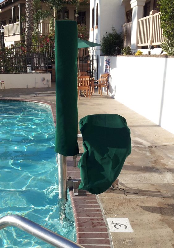 Pool lift cover