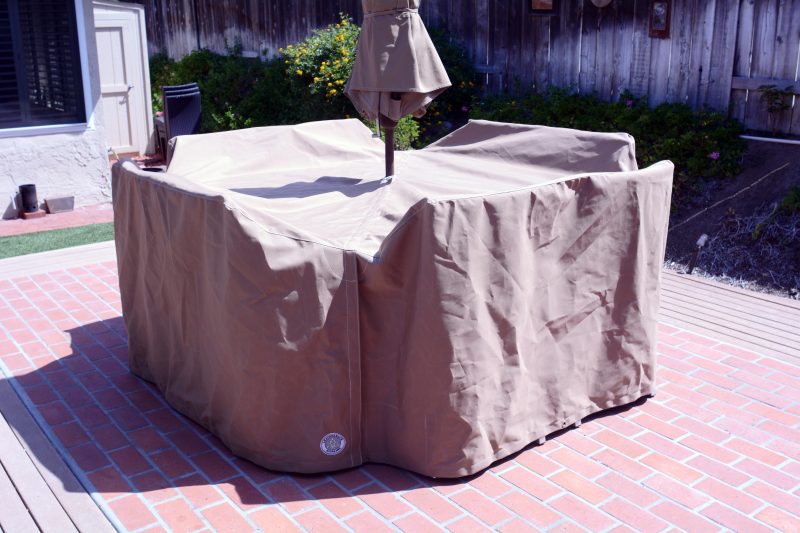Customized design of outdoor table cover